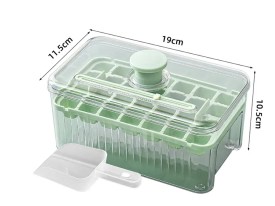 Cubetera viral con recipiente